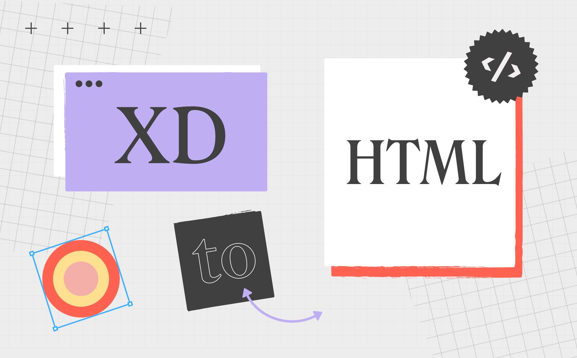 adobe xd export to html