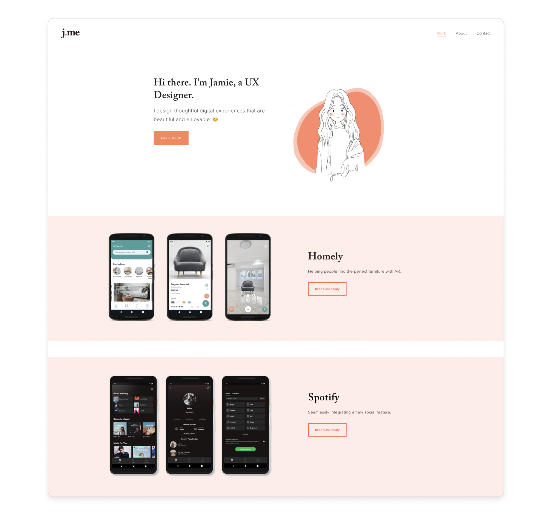 UX / UI Design Portfolio – Enia Amlashi