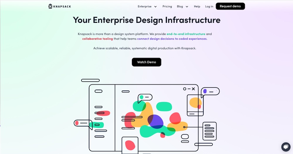 Knapsack for enterprise product design systems.