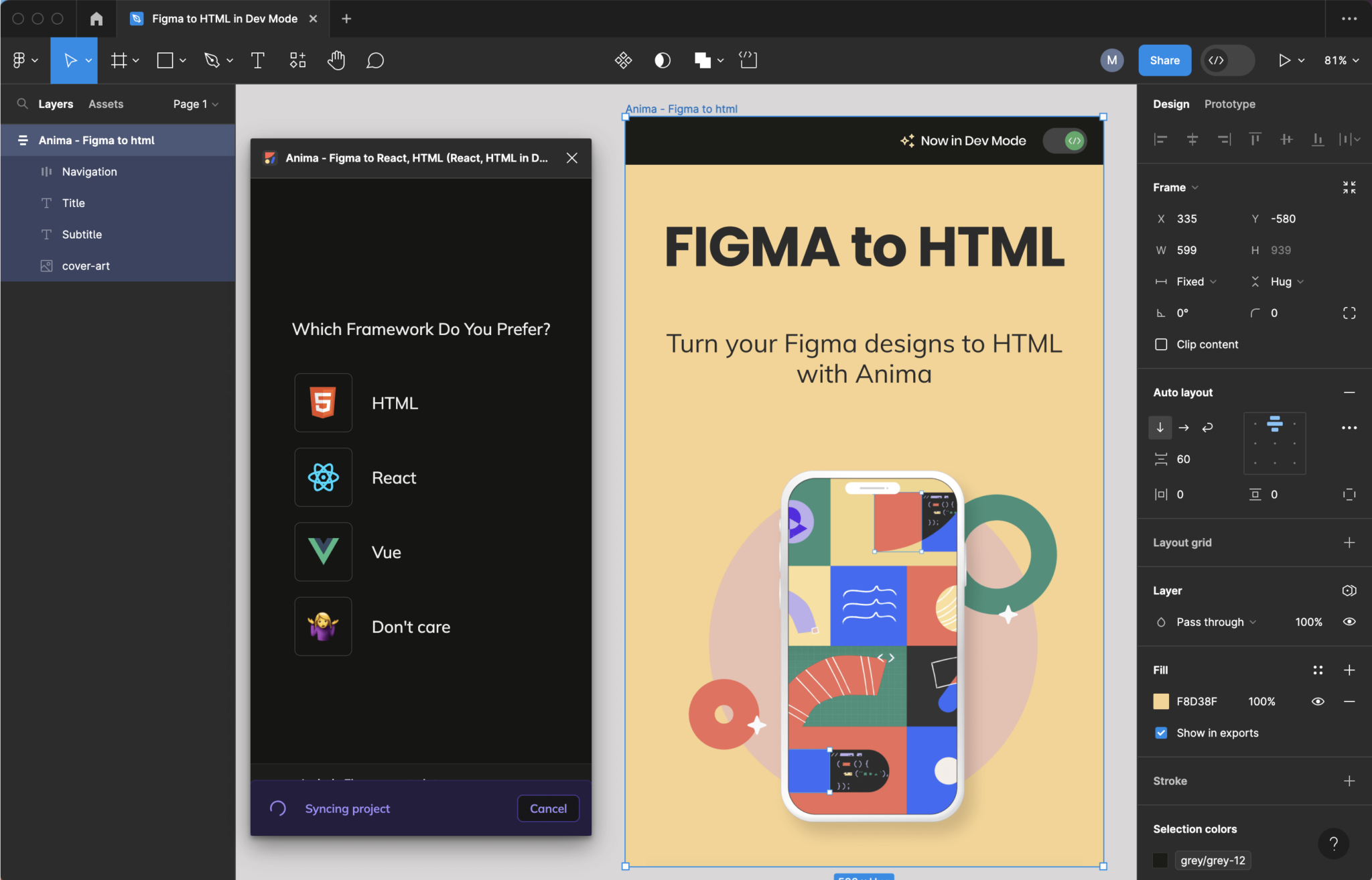 Cómo Convertir Diseños De Figma A HTML - Anima Blog