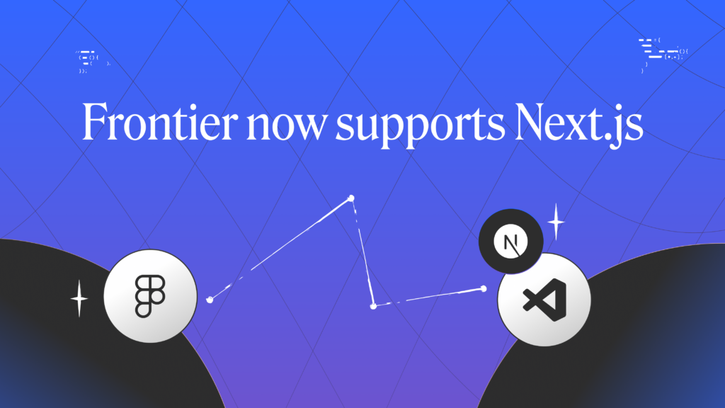 Does Frontier support NextJS?