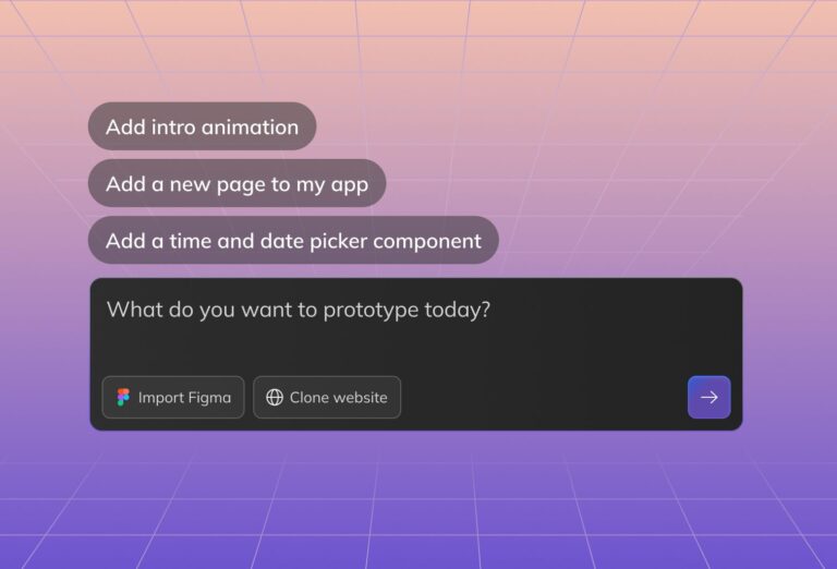 AI design prompt interface for Anima Playground