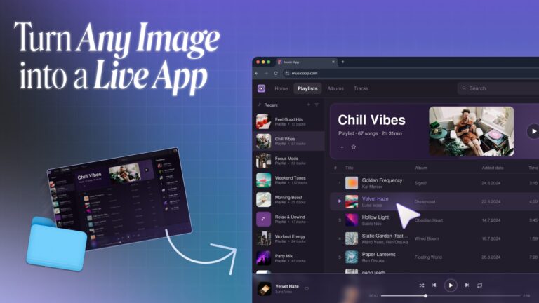 Image to code with Anima: turn a screenshot or mockup into a live app